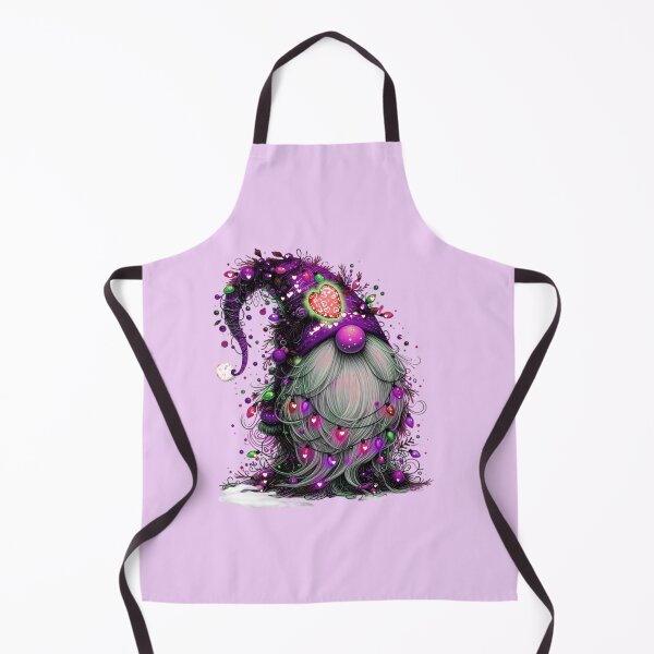 Item preview, Cute Purple Santa Christmas Gnome designed and sold by ShreecreatE.