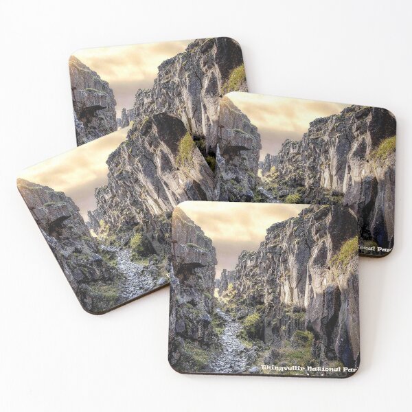 Item preview, Iceland Thingvellir National Park Travel and Tourism Advertising Print designed and sold by posterbobs.
