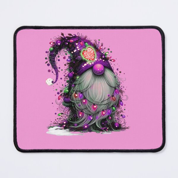 Item preview, Cute Purple Santa Christmas Gnome designed and sold by ShreecreatE.