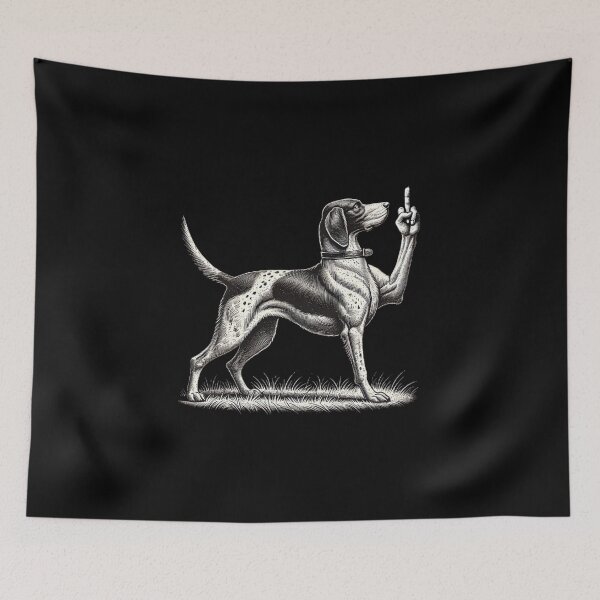 Item preview, Rude Pointer Dog Asshole German Shorthaired Pointer Dog designed and sold by love3617.