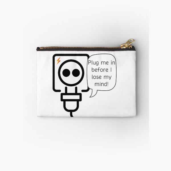 Item preview, Plug Me In - Funny Minimalist Design designed and sold by Zuday.
