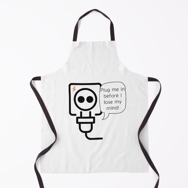 Item preview, Plug Me In - Funny Minimalist Design designed and sold by Zuday.