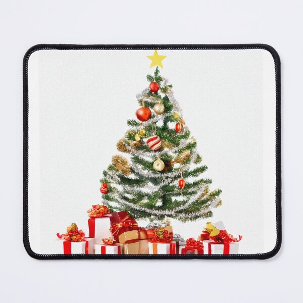 Item preview, Christmas Tree with Colorful Ornaments designed and sold by DigitalGemArt.