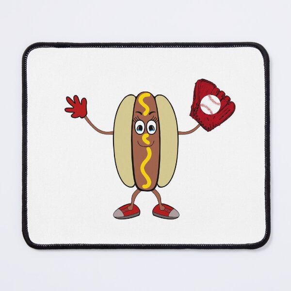 Item preview, Baseball Hot Dog designed and sold by Sartoris Art.