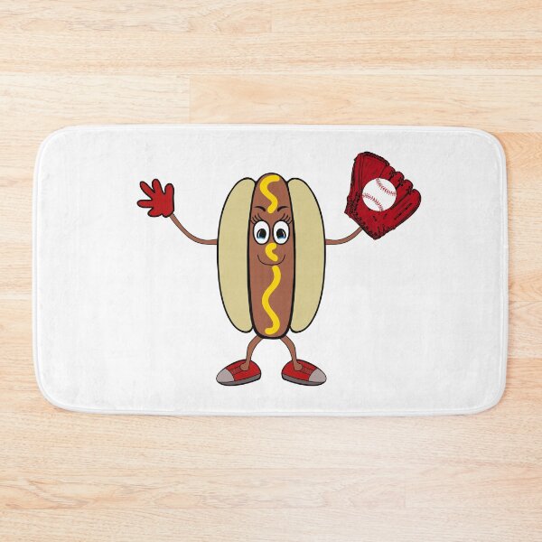 Item preview, Baseball Hot Dog designed and sold by Sartoris Art.