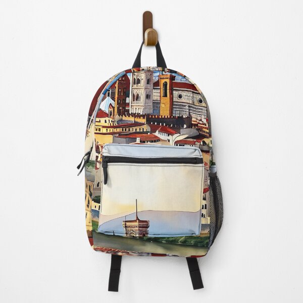 Item preview, Elegant Watercolor: Florence Duomo and Sunset Reflections designed and sold by ArteeInnovation.