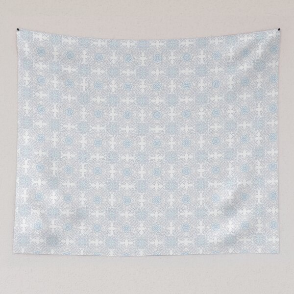 Item preview, Celestial Flames - White Mandela designed and sold by Carina Parry Studios.