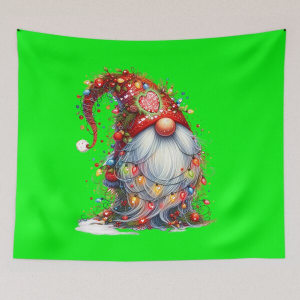 Item preview, Cute Red Santa Christmas Gnome designed and sold by ShreecreatE.