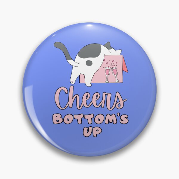 Item preview, Cheers bottom's up designed and sold by BritishDelights.