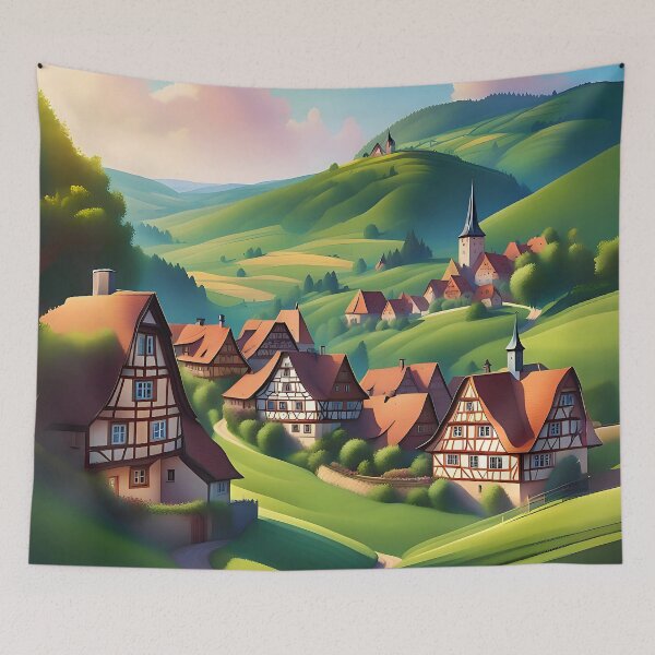 Item preview, Old town in Austria designed and sold by Purr95.