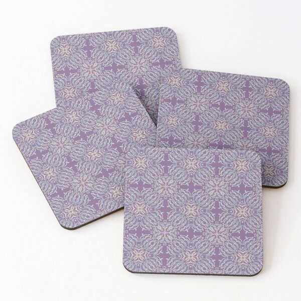 Item preview, Celestial Flames - Dusty Purple Mandela designed and sold by Carina Parry Studios.