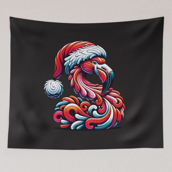 Item preview, Flamingo Christmas designed and sold by AwesomeBeyondLimits.