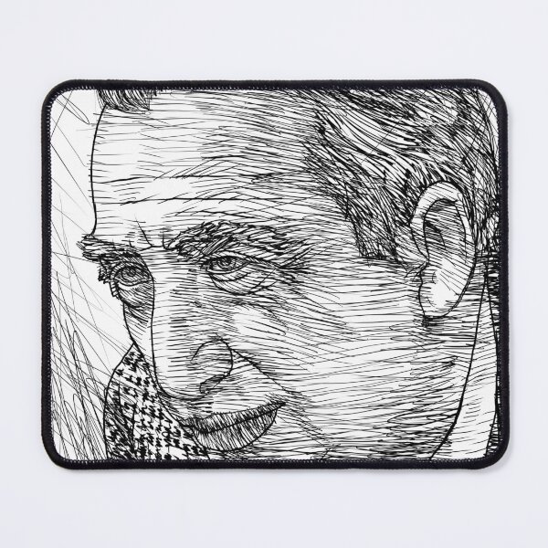 Item preview, ROLAND BARTHES ink portrait .1 designed and sold by lautir.