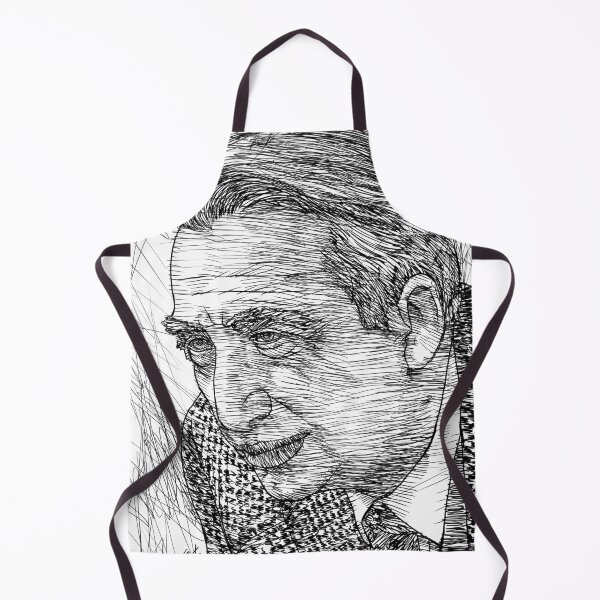 Item preview, ROLAND BARTHES ink portrait .1 designed and sold by lautir.