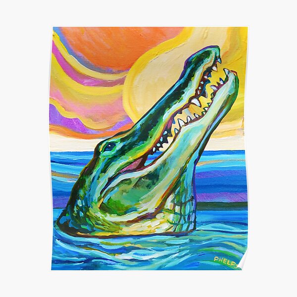 Tim Tebow Florida Gators Abstract Art 1 Art Print