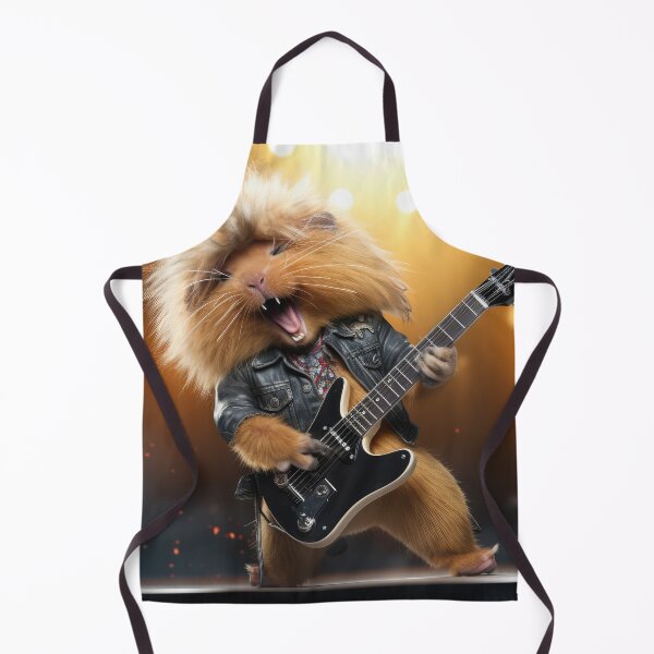 Item preview, Rock 'n' Roll Hamster Guitarist Shreds the Stage designed and sold by jrtwynam.