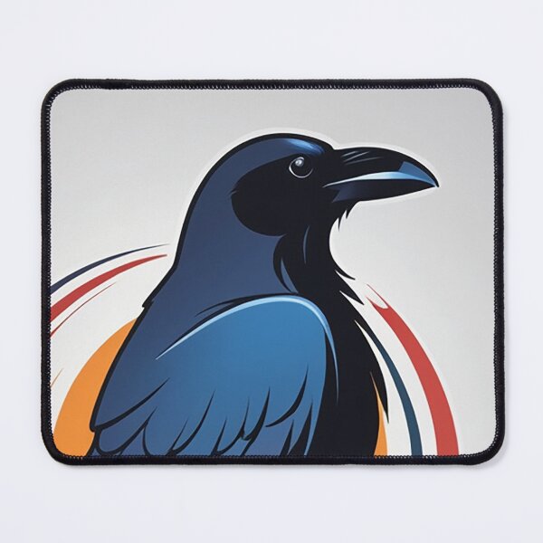 Item preview, Raven Vector Illustration designed and sold by NordicBadger.