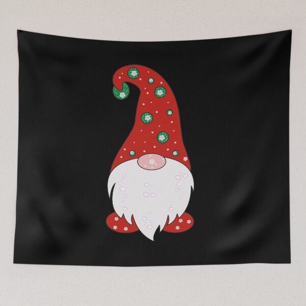 Item preview, Cute Red Santa Christmas Gnome designed and sold by ShreecreatE.
