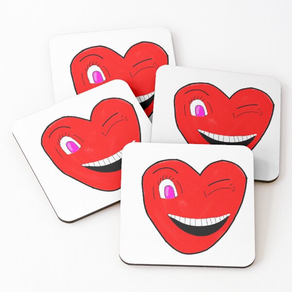 Item preview, corazón sonriente designed and sold by Diordul-art.