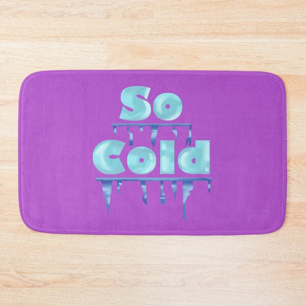 Item preview, So Cold freezing ice quote designed and sold by Wish Design.