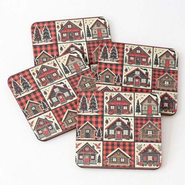 Item preview, Cozy Cabin Check designed and sold by crazirious.