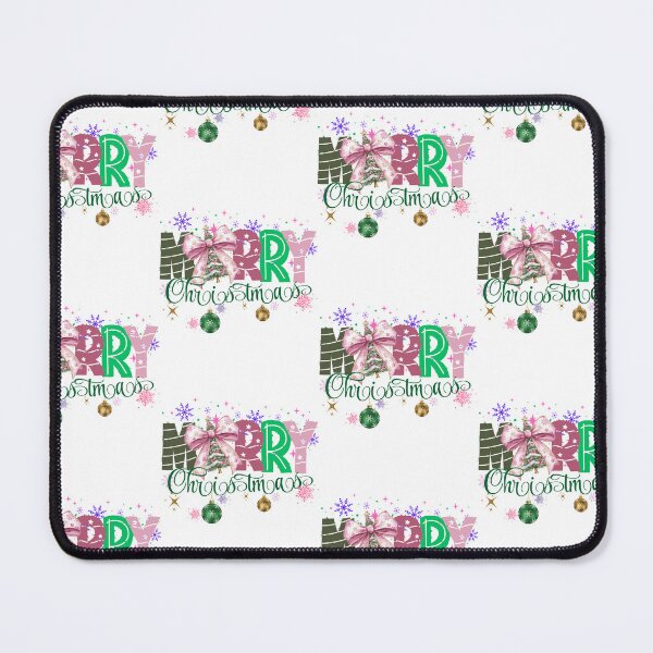 Item preview, Cute Merry Christmas Snowflakes Tree Bow designed and sold by MadCatPrints.