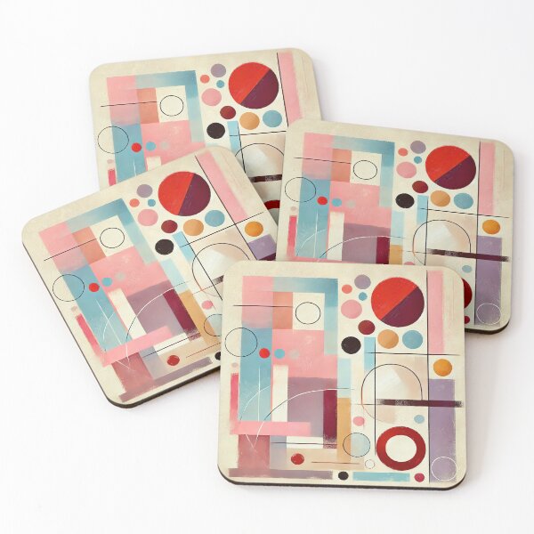 Item preview, Wassily Kandinsky Shapes Composition designed and sold by maniacfitness.