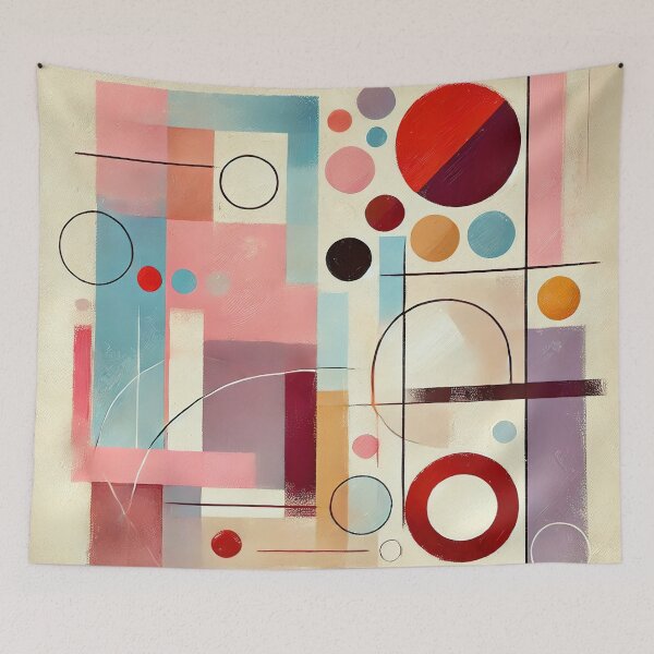 Item preview, Wassily Kandinsky Shapes Composition designed and sold by maniacfitness.