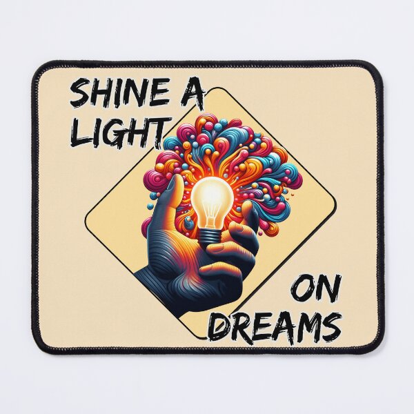 Item preview, Shine a Light on Dreams - Vibrant Inspirational Art designed and sold by Dantin.
