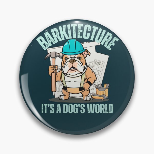 Item preview, Barkitecture It's a Dog's World designed and sold by Kolekzion.
