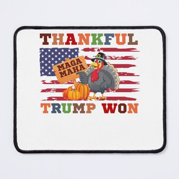 Item preview, Thankful Trump won thanksgiving MAHA MAGA turkey designed and sold by Lady-Frost.