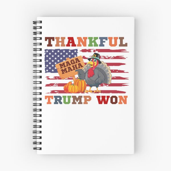 Item preview, Thankful Trump won thanksgiving MAHA MAGA turkey designed and sold by Lady-Frost.