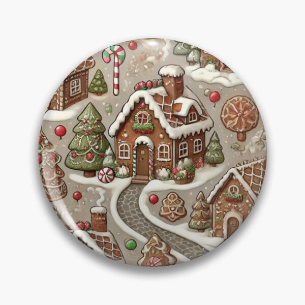 Item preview, Gingerbread village designed and sold by ValerieStOnge.