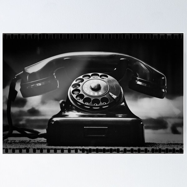 Item preview, Vintage Telephone designed and sold by Angry Swan Designs.