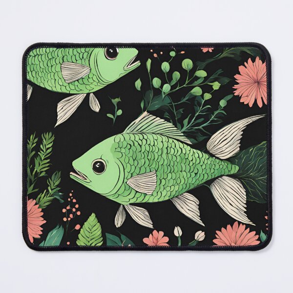 Item preview, Amazon green fish designed and sold by Vilemo.