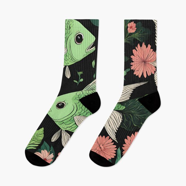 Item preview, Amazon green fish designed and sold by Vilemo.
