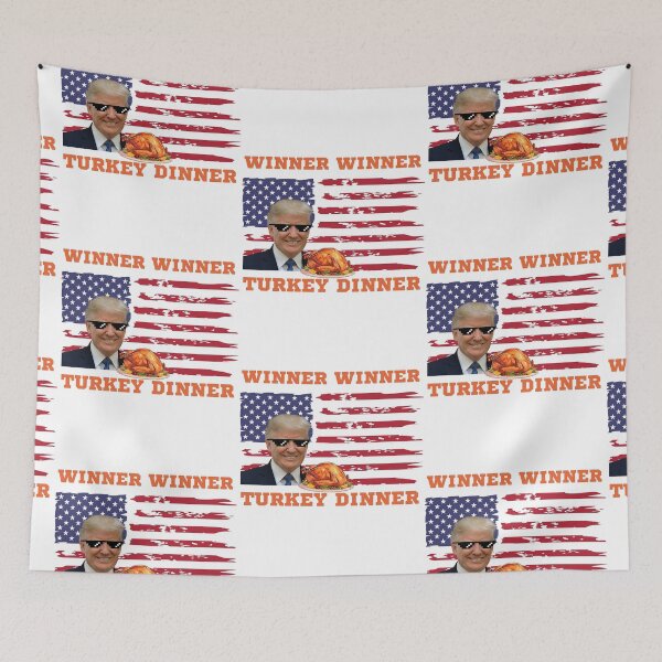 Item preview, Winner winner turkey dinner Trump designed and sold by Lady-Frost.