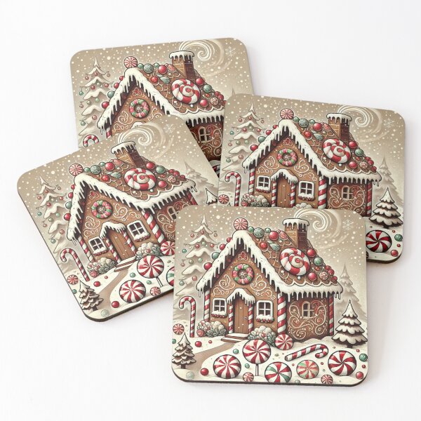 Item preview, Winter wonderland gingerbread house designed and sold by ValerieStOnge.