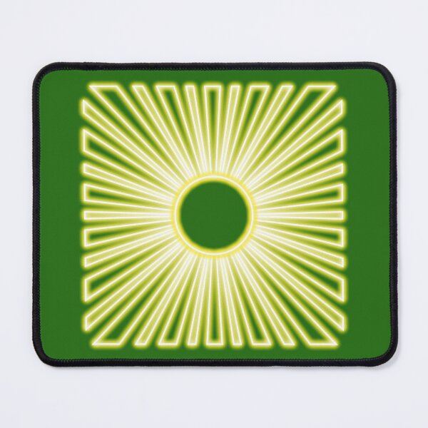 Item preview, Neon effect sun design #4 green background designed and sold by PEB-creative24.