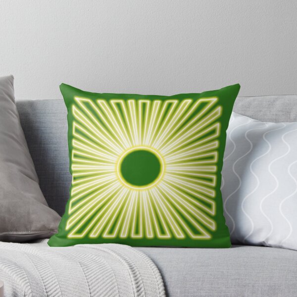 Item preview, Neon effect sun design #4 green background designed and sold by PEB-creative24.