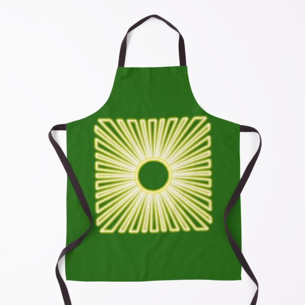 Item preview, Neon effect sun design #4 green background designed and sold by PEB-creative24.