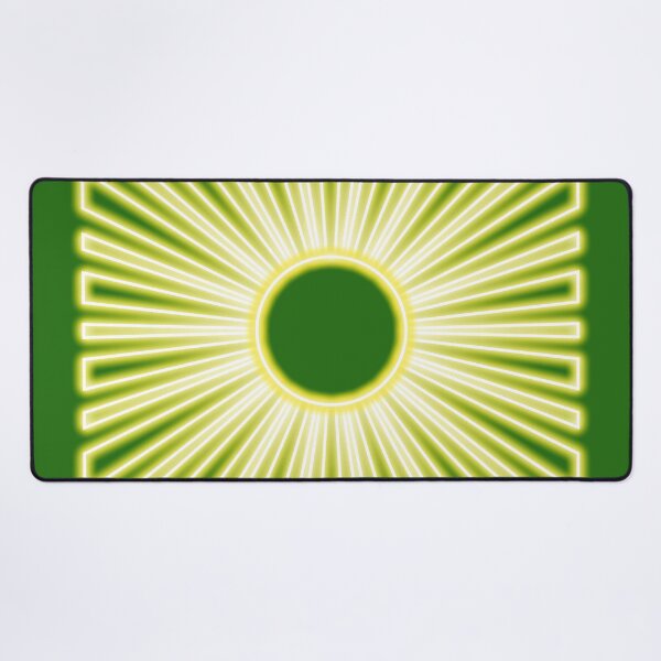 Item preview, Neon effect sun design #4 green background designed and sold by PEB-creative24.
