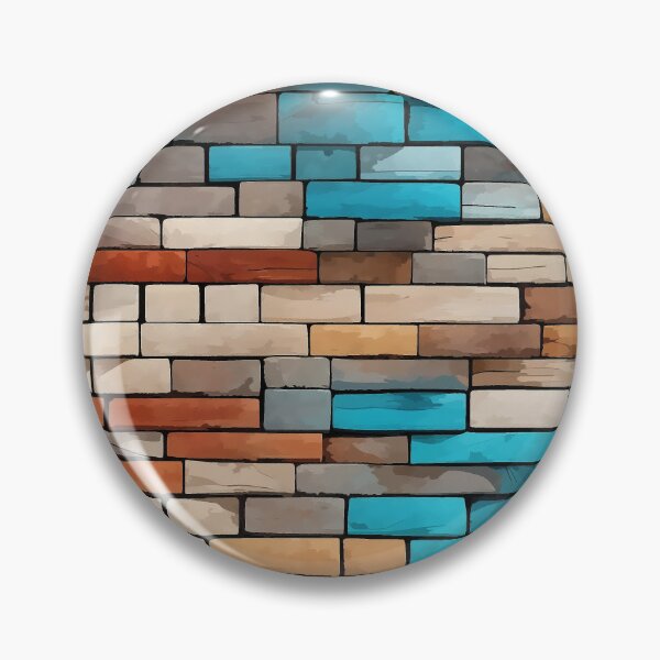 Item preview, Abstract Painting Color Bricks Fractal designed and sold by Gabi.Media.