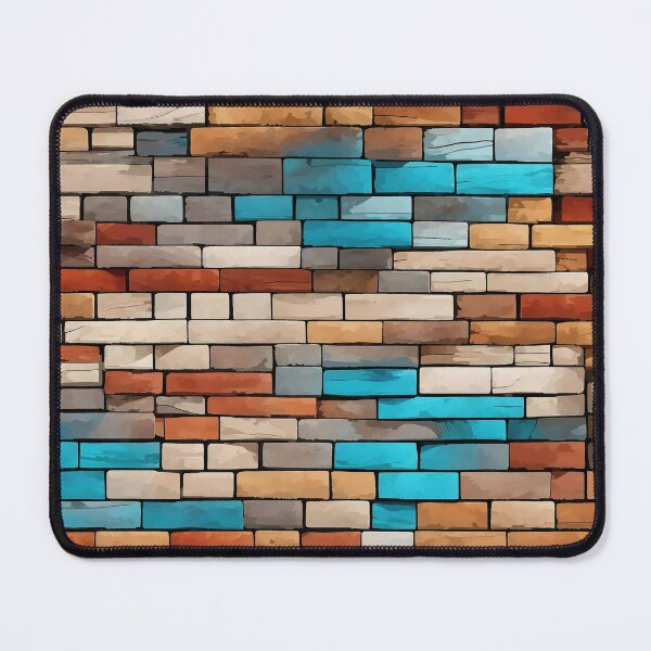 Item preview, Abstract Painting Color Bricks Fractal designed and sold by Gabi.Media.