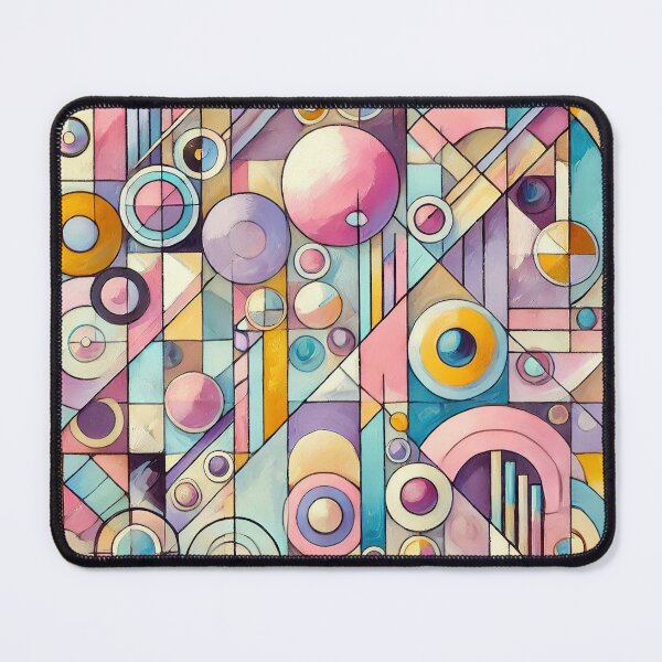 Aperçu de l'œuvre Composition abstraite de Wassily Kandinsky créée et vendue par maniacfitness.