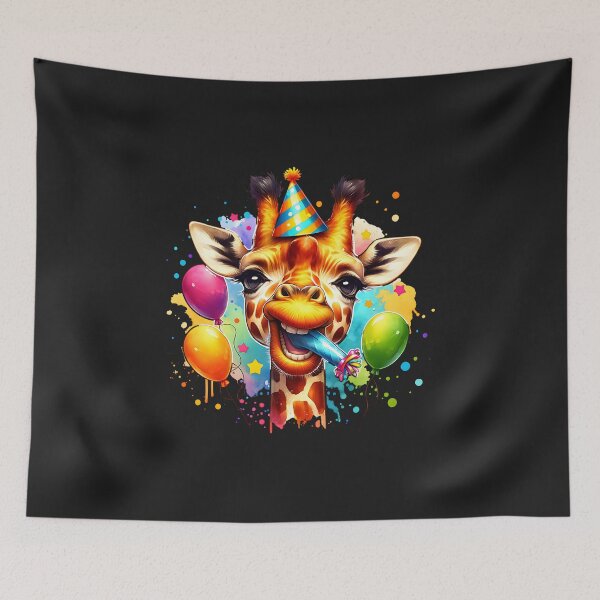 Item preview, Funny Giraffe Birthday Party designed and sold by AwesomeBeyondLimits.