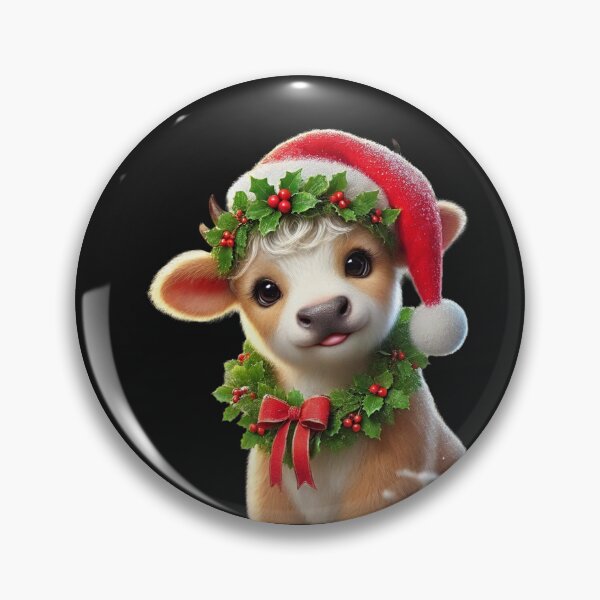 Item preview, Holly Jolly Moo-mas! designed and sold by GlassPenny.