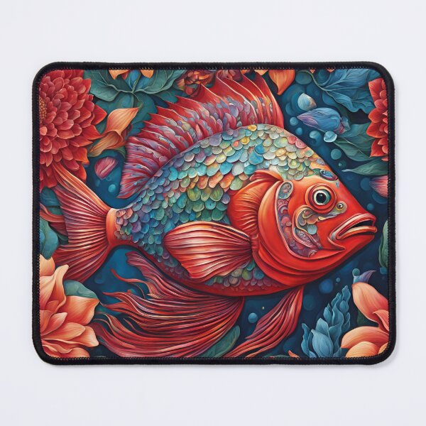 Item preview, Red fish designed and sold by Vilemo.