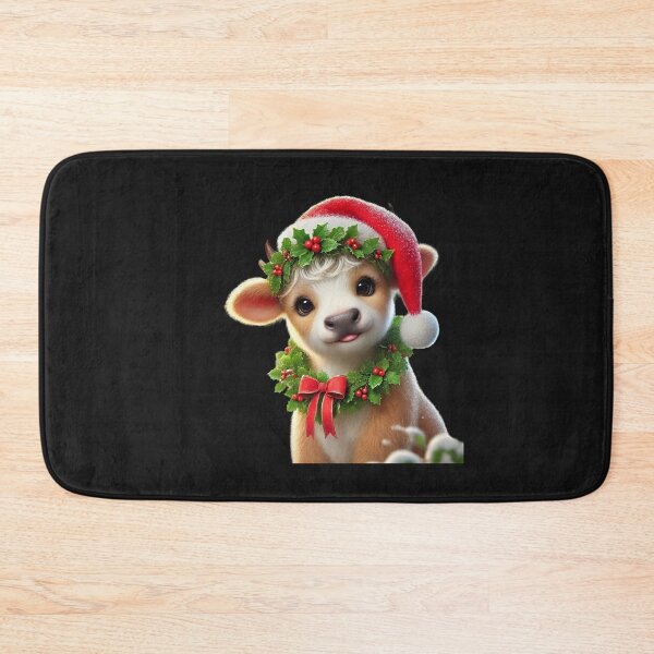 Item preview, Holly Jolly Moo-mas! designed and sold by GlassPenny.