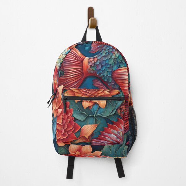 Vista previa del artículo con la obra «pescado rojo», diseñado y vendido por Vilemo.